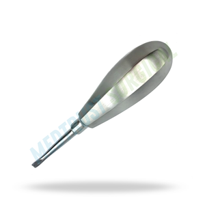 Elevador Dental Recto Manual de Acero Inoxidable de 4.5mm, Instrumento Quirúrgico Dental para Separación y Extracción de Dientes - Product Image 3