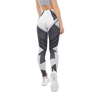 Leggings de Yoga de Cintura Alta sin Costuras al por Mayor, Personalizables, de Verano, Sólidos, Transpirables, Antibacterianos, de Algodón/Bambú, para Gimnasio y Fitness - Product Image 6