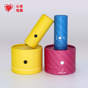 ASTM Certified Child Resistant <b>Cardboard</b> <b>Tube</b> with Push and Turn Lid - Product Image 1