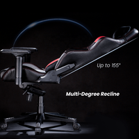 Chaise de jeu premium CH06-32 en PVC avec appui-tête et soutien lombaire