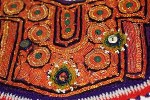 Banjara brodé à la main cou joug Patch miroir broderie travail Applique Patch couture artisanat - Product Image 4