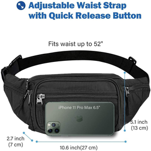 Sac banane multifonctionnel personnalisé pour le sport et les activités de plein air – Collection Hot Sale - Product Image 4