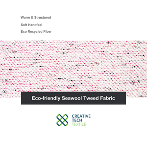 RCO-2B2375 Lana de mar reciclada PET/Poliéster/AC/R/NY/LUX=22/42/17/10/7/2 Y/D, Chenilla de lujo de moda hecha con mezcla de lana de mar reciclada sostenible - Product Image 5