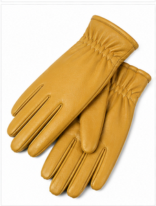 Gants en cachemire et laine tendance pour hommes et femmes, mitaines chaudes d'hiver à écran tactile, doublure polaire douce, vente en gros - Product Image 2