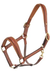 Brida de cuero clásica de alta resistencia con herrajes de acero inoxidable duraderos para un rendimiento prolongado - Product Image 1
