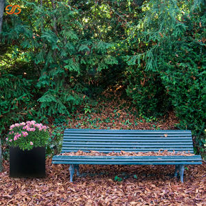 Jardinière carrée en acier noir de 26 pouces, personnalisable, écologique, durable, légère, style américain, pour intérieur/extérieur - Product Image 5