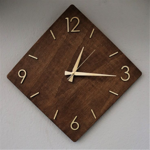 High Quality Wood Hanging <b>Clocks</b> for Home Bedroom Kitchen Decor by perfect enterprises - Product Image 6