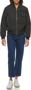 Women's Bomber Jacket Warm Casual Fashion Outerwear Custom Unbranded OEM ODM Factory Windproof Bomber Jackets - Product Image 4
