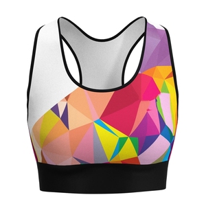 High <b>Support</b> Breathable Eco-Friendly Plus Size Strapless Sports Bra <b>Crop</b> <b>Top</b> for Yoga Gym Fitness Activewear (Spandex/Polyester) - Product Image 1