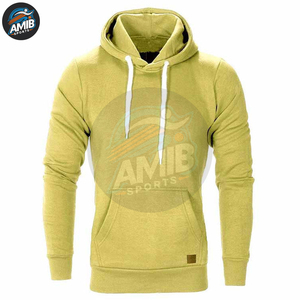 Sweats à capuche personnalisés de haute qualité pour hommes, nouveaux modèles basiques en coton mélangé, confortables pour l'hiver, sweats à capuche pour hommes en vente - Product Image 2
