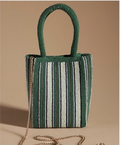 Sacs à bandoulière de style bohème pour femmes indiennes, motif bouteille de champagne perlée, sacs de shopping et de soirée, sacs messager de haute qualité - Product Image 5