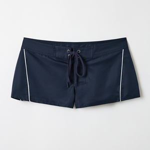 Shorts de Baño Elegantes e Impermeables para Mujer, Cintura Alta, Tela Suave y Fresca, Cómodos para Vacaciones de Verano en la Playa - Product Image 5