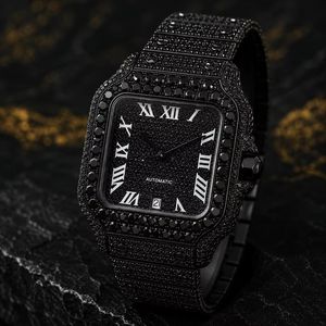 Reloj de Diamantes Moissanite de Buena Calidad para Mujer, Elegante Reloj de Pulsera de Cuarzo con Diseño Inspirado en Joyería para Uso Diario - Product Image 2