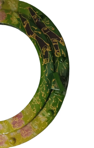 Espejo de Pared con Marco de Aluminio Fundido a Mano, Estilo Pirata, con Diseño de Ojo de Buey de Barco Náutico Verde, para Baño, Sala de Estar, Decoración Costera - Product Image 2