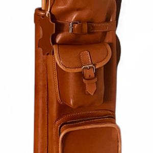 New Arrival Handmade Full Grain Leather <b>Golf</b> Club Polo Bags For Sale Wholesale Customized Leather <b>Golf</b> Carry Bags With Pockets - Product Image 4