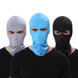 Balaclava respirante de haute qualité à 2 trous, couvre-chef sportif coupe-vent, masque de ski tactique, cagoule intégrale pour le cyclisme - Product Image 5