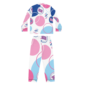 Ensemble de pyjama en satin pour femmes, vêtements de nuit soyeux à boutons, vêtements de détente doux, vêtements de maison confortables - Product Image 2
