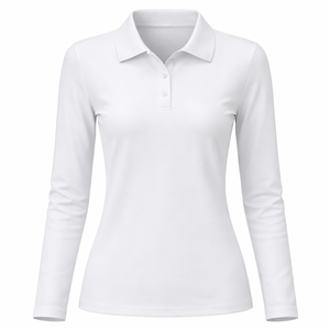 Wholesale Custom Breathable 100% Cotton <b>Long</b> <b>Sleeve</b> for Tops for <b>Women</b>-OEM Supplier Factory Direct Manufacturer - Product Image 1