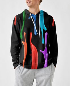 Sweat à capuche personnalisé par sublimation, imprimé intégral, en polyester, pour hommes, femmes, unisexe, vêtements d'automne, coupe classique - Product Image 1