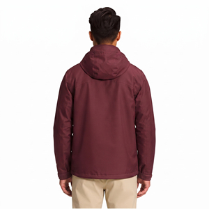 Men's Customized Waterproof Hooded Windbreaker Jacket Men's <b>Zip</b>-<b>Up</b> Rain Jacket Hood Men's Hiking Camping Rain Jackets - Product Image 3