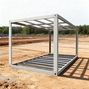 Casa Container Prefabbricata Modulare con Struttura in Acciaio a Installazione Rapida per Ufficio, Scuola, Soggiorno, Camera da Letto - <span class=keywords><strong>Design</strong></span> Traspirante - Product Image 1