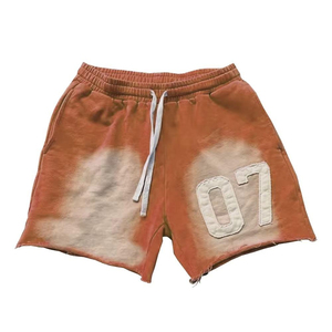บริการ OEM กางเกงขาสั้นผ้าฟลีซทรงคลาสสิกสำหรับผู้ชาย เสื้อผ้าสตรีทแวร์สำหรับออกกำลังกาย แห้งเร็ว ระบายอากาศได้ดี เป็นมิตรกับสิ่งแวดล้อม กางเกงขาสั้นแบบสั่งทำ - Product Image 6