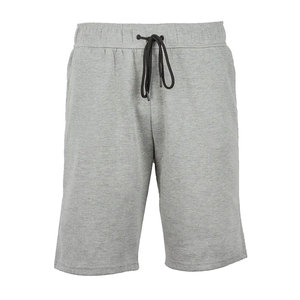 Shorts en molleton uni de qualité supérieure pour hommes, 220 GSM, 100% coton, logo personnalisé, shorts de sport et de fitness. - Product Image 1