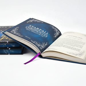 กระดาษฟอยล์ปกแข็งพิมพ์ลายด้วยตัวเองผู้ผลิตนวนิยายลิมิเต็ดอิดิชั่นพ่นขอบ - Product Image 3