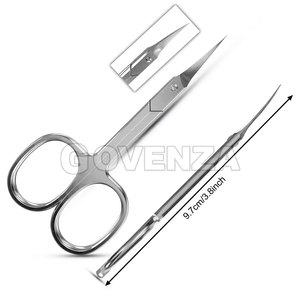 Tijeras de Belleza de Alta Calidad, Ligeras y Duraderas, de Acero Inoxidable Curvado, Diseñadas Específicamente para el Cuidado y el Aseo Preciso de las Uñas - Product Image 5