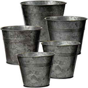 Soporte de plantas colgante moderno de 2 niveles en hierro rojo y negro, color personalizado, último diseño, decoración de jardín interior, macetero ecológico. - Product Image 3