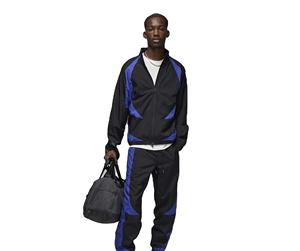 ชุดเสื้อแจ็คเก็ตกันลมผู้ชายคุณภาพสูง สไตล์ลำลอง ระบายอากาศได้ดี พร้อมโลโก้และซิป ดีไซน์ใหม่ล่าสุด - Product Image 1