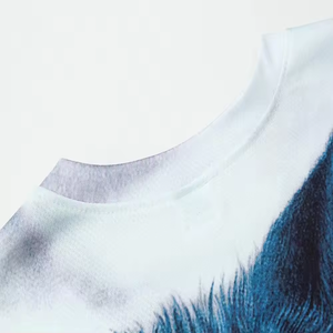T-shirt personnalisé imprimé sur toute la surface, sublimation, respirant, 100% polyester, unisexe, t-shirt graphique, mode décontractée haut de gamme, t-shirt pour homme - Product Image 4