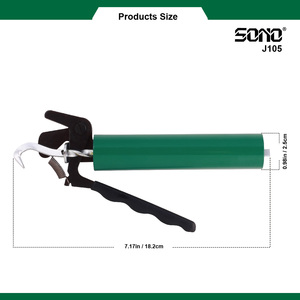 Enrouleur de fil SONO J105 vert en acier au carbone, outil de torsion de fil pour clôture de jardin, 185 mm, bobine de jardinage - Product Image 4