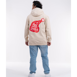 Comfy & cozy breathable mid weight fabric Back Printed <b>christmas</b> <b>hoodie</b> with High quality fleece fabric for <b>men</b> pullover <b>hoodie</b> - Product Image 3