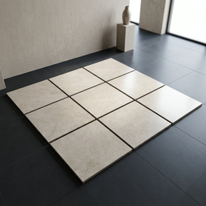 Carreaux de granit économiques européens pour la maison, résistants, pour extérieur, épaisseur 20 mm, carrelage en céramique 60x60, carreaux monolithiques Crema - Product Image 2
