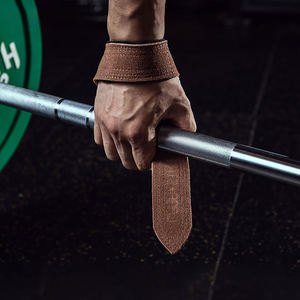 Correas de Cuero para Levantamiento de Pesas con Logotipo Personalizado, Calidad Premium, Ajustables, Transpirables, Antideslizantes, para Entrenamiento, Gimnasio, Muñeca y Mano - Product Image 4