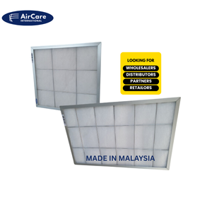 แผ่นกรองอากาศคุณภาพสูงแบบล้างทำความสะอาดได้พร้อมกรอบอะลูมิเนียมสำหรับงานอุตสาหกรรม ขนาด 14x20x1 นิ้ว - Product Image 1