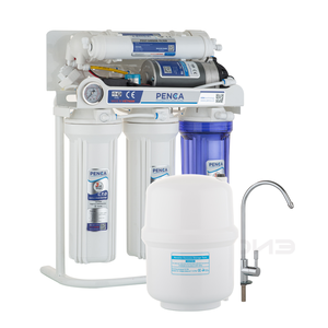 Sistema de Filtro de Agua para Electrodomésticos de la Mejor Calidad, Purificador de Agua por Ósmosis Inversa de 100 GPD con Tanque y Grifo de Cocina - Product Image 1