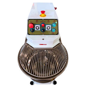 Équipement électrique de cuisson du pain Mélangeur à spirale 38 kg Mélangeur de pâte à farine Machine de cuisson de boulangerie Bol réversible Mélangeur de pâte à spirale - Product Image 1