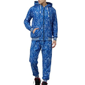 ชุดเซ็ตแทรคสูทผู้ชาย 2 ชิ้น เสื้อฮู้ดดี้ผ้าฝ้ายฟอกสีสไตล์วินเทอร์ และกางเกงจ็อกเกอร์ สตรีทแวร์ สปอร์ตแวร์ คุณภาพสูง พิมพ์โลโก้ตามสั่ง - Product Image 1