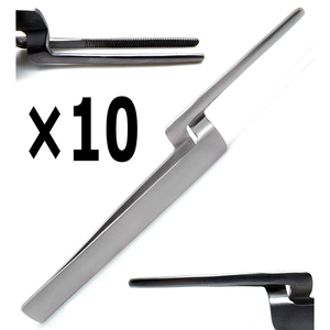 คีมหนีบกระดาษแบบโค้งงอได้ 10 ชิ้น ขนาด 6 นิ้ว เครื่องมือผ่าตัดทางทันตกรรม - Product Image 2