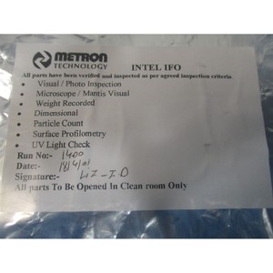 AMAT 0020-23278 Escudo Superior, SST, 8", INT, 112715 - Equipo y Piezas de Semiconductores de Confianza de Tradicción Global - Product Image 1