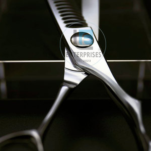 Ciseaux à effiler professionnels en acier inoxydable à bas prix pour la coupe de cheveux - Outils de barbier durables - Product Image 3