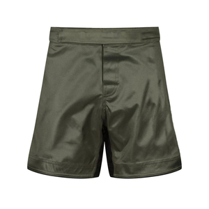 Nuevos Shorts de MMA Blancos Personalizados con Cintura Elástica, Diseño Gráfico Sublimado con Estampado Cuadrado, Elásticos, en Oferta - Product Image 1