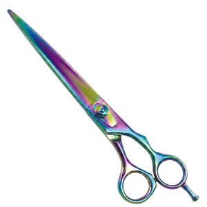 Professional Hair Scissors Straight Razor Cutting <b>Shears</b> Stainless Steel Barber Salon Grooming Tool Made In Pakistan - Product Image 2