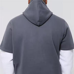 <b>Men</b>’s Double Layer Hooded <b>Sweatshirt</b> | Custom Logo Printing & Embroidery | High Quality Wholesale <b>Hoodie</b> - Product Image 4