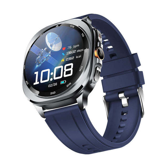 Factory TS400 Android GPS Smartwatch Sports AMOLED Screen Compass 4GB Memory Offline Map 860mAh 3ATM Waterproof Rubber Outdoor