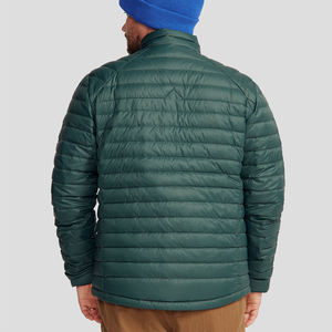 Veste matelassée d'hiver pour homme de haute qualité, coupe-vent, à col montant, avec poches zippées, pour l'extérieur, chaude, épaisse, grande taille - Product Image 5