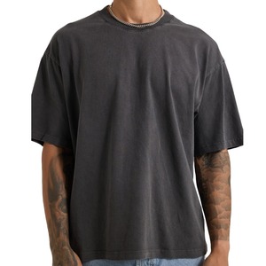 Camisetas Personalizadas para Hombre con Logotipo Bordado por Transferencia de Calor, Estilo Vintage, Fabricadas en 100% Algodón, 220 Gramos - Product Image 1