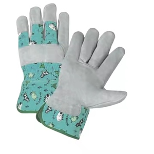 Gants de travail en cuir de vachette pleine fleur de haute qualité, résistants, doux et confortables, équipement de sécurité pour la construction, protection personnelle - Product Image 4